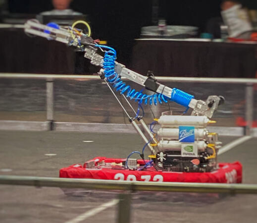 Meet our 2022-23 robot: Scurvy!