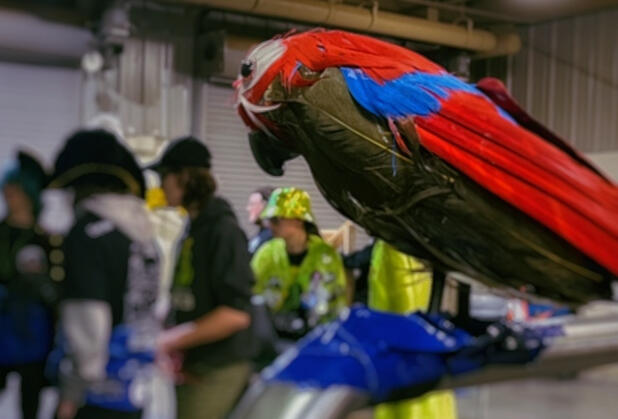 Our mascot: Christopher!